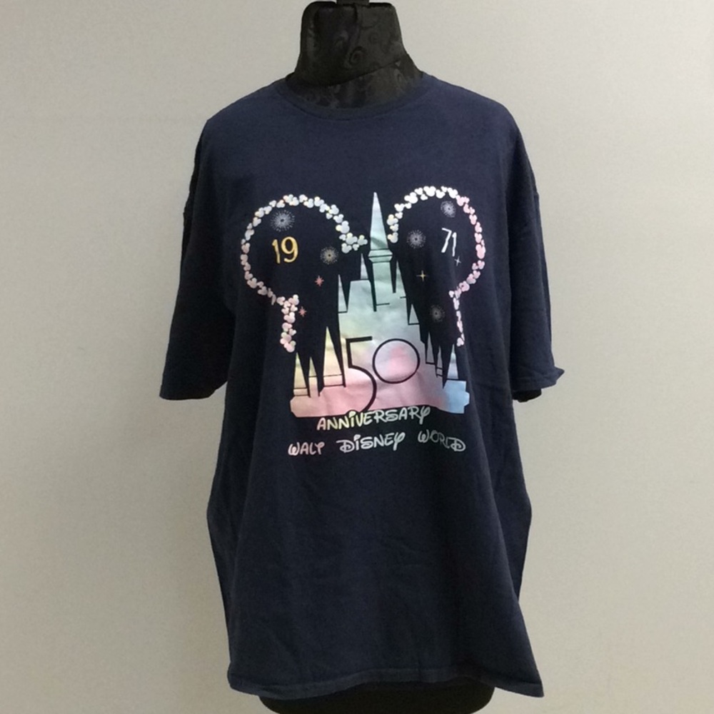 Disney 50th Anniversary Navy Blue T-shirt